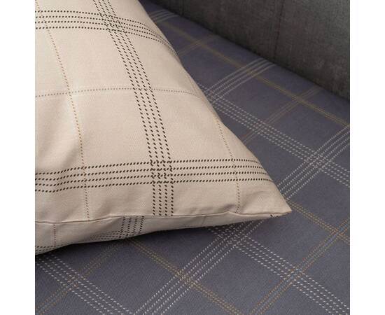 Постільна білизна 742 сатин твілл 2шт(143х210) Вілюта, Розмір: сімейний 2шт(145x210), Основний колір: бежевий, зображення 3