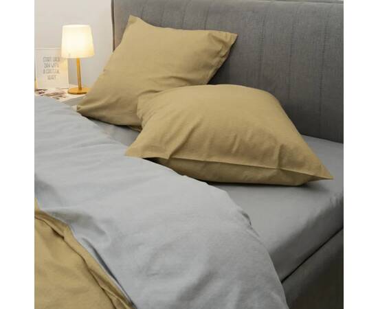 Постельное белье 749 сатин твилл 2шт(143х210) Вилюта, Размер: семейный 2шт(145x210), Основной цвет: бежевый, изображение 2