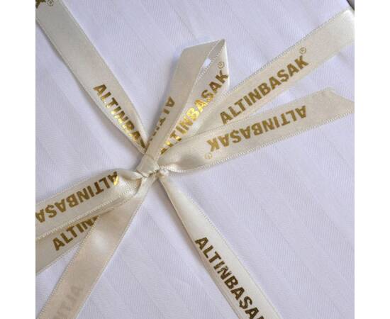 Постільна білизна Altinbasak поплін 200х220, Розмір: двоспальний євро 200х220, Основний колір: білий, зображення 2