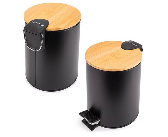 Відро для сміття 3л (чорний) Besser (203), зображення 4