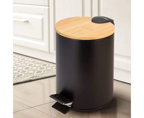 Відро для сміття 3л (чорний) Besser (203), зображення 5
