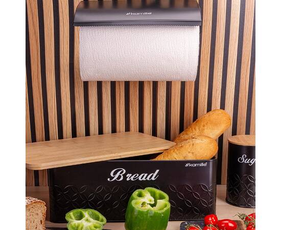 Тримач паперових рушників 26.5x13.5x5 см Kamille (8818B), зображення 2
