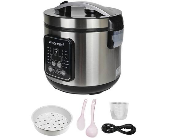 Мультиварка 5 л 13 програм 700 Вт Kamille (6831), изображение 2