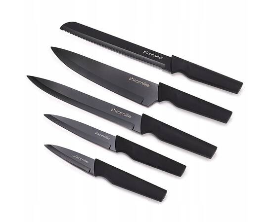 Набір ножів з підставкою 6 пр. Kamille (7615), зображення 5