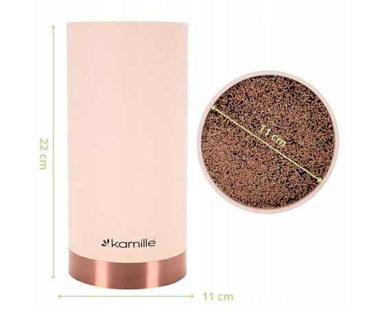 Набір ножів з підставкою 6 пр. Kamille (7630), зображення 4