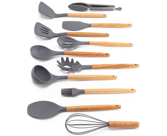 Набір кухонного приладдя з підставкою 12 пр. Kamille (5227), зображення 6