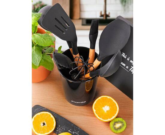 Набор кухонных принадлежностей с подставкой 8 пр. Kamille (5226), изображение 5