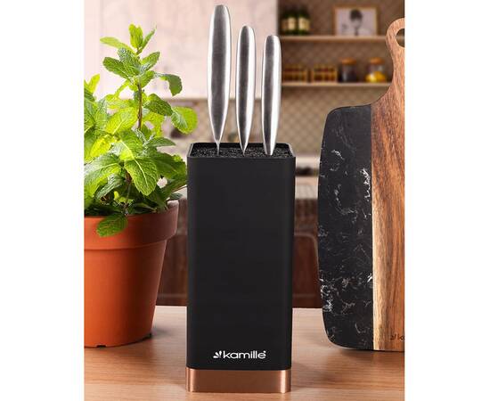 Підставка для ножів 22 см Kamille (7628), зображення 3