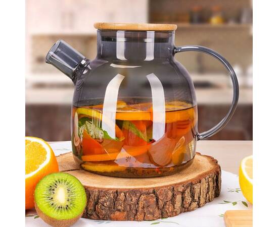 Заварник скляний 1500 мл Kamille (9029M), зображення 2