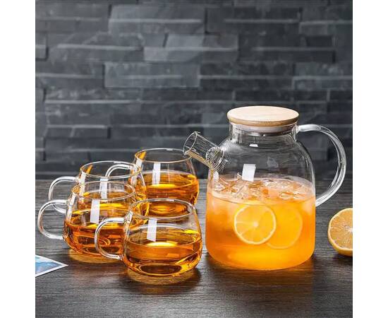 Заварник скляний 1500 мл Kamille (9030M), зображення 3