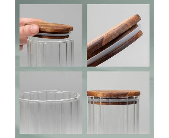 Емкость для хранения сыпучих KELA Dorothea, O9 см 1.1 л (15284), изображение 2