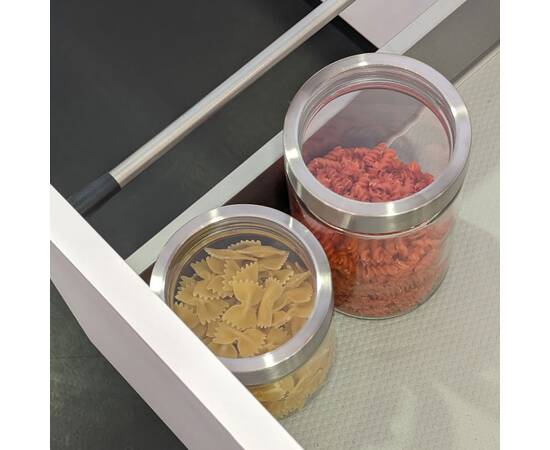 Ємність для зберігання сипучих KELA Kara, O 11см 2.1 л (15297), зображення 5