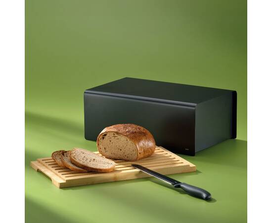 Хлібниця KELA Kiril, чорна, 38х23х16 см (17891), зображення 2