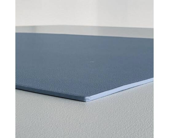 Коврик сервировочный KELA Edel, дымчасто-голубий, 45х30 см (12662), Тип: сеты и подтарельники, Цвет: голубой, Форма скатерти: овальная, Размер: 30x45, изображение 4