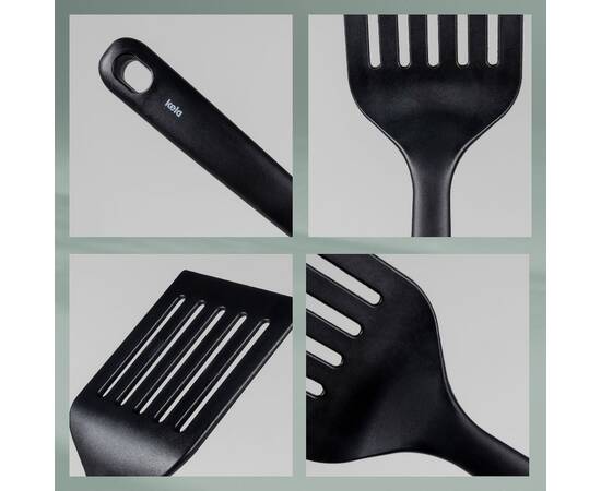Лопатка для сервировки с прорезями KELA Apart, 34 см черная (12635), изображение 2