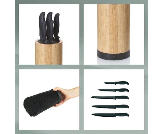 Набор ножей KELA Acida бамбук, 6 предметов (11283), изображение 5