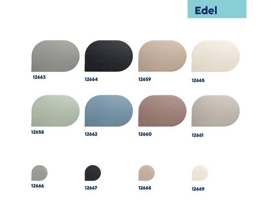 Подставки под чашку KELA Edel, белые 10 см 4 шт (12669), изображение 5