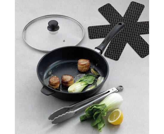 Сковорода с крышкой и защитой KELA Gabor, 28 см (10041), изображение 2