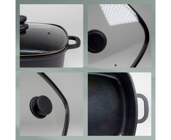 Сотейник с крышкой KELA Atura, 28х28 см 6 л (15166), изображение 4