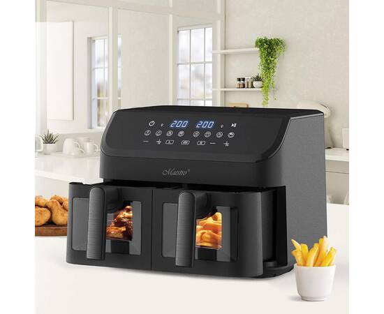 Аерофритюрниця 2 чаші Maestro 2000 Вт (MR758), зображення 2