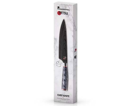 Ніж кухонний накірі MasterPro Tetsu чорний 20 см (BGMP-4127-MBK), зображення 5