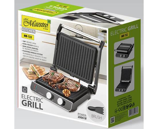 Електричний гриль Maestro (MR722), зображення 6