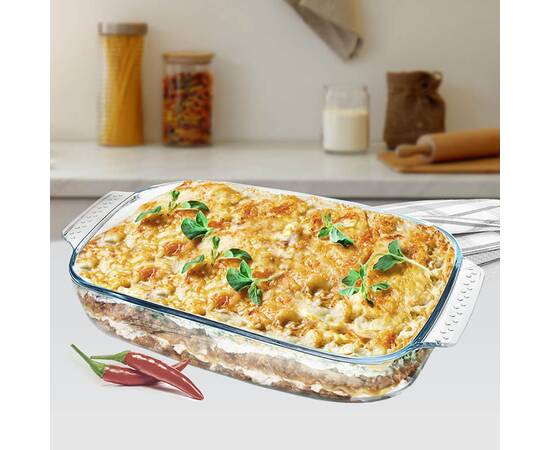 Форма для випічки.(жароміцне скло) 5,0л Maestro (MR5250), зображення 2