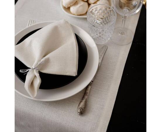 Дорожка 40х140 Перлина White Прованс (037577), Тип: дорожки (раннеры), Цвет: белый, Форма скатерти: прямоугольная, Размер: 40x140, изображение 2