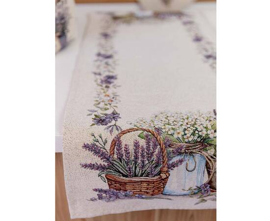 Доріжка 40х140 Provence Прованс (039104), Тип: доріжки (раннери), Основний колір: бежевий, Форма скатертини: прямокутна, Розмір: 40x140, зображення 4