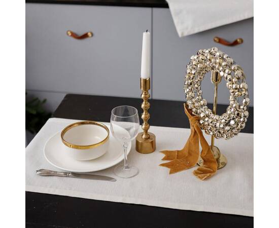 Дорожка 40х180 Перлина White Прованс (037581), Тип: дорожки (раннеры), Цвет: белый, Форма скатерти: прямоугольная, Размер: 40x180, изображение 3