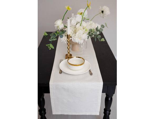 Дорожка 40х180 Перлина White Прованс (037581), Тип: дорожки (раннеры), Цвет: белый, Форма скатерти: прямоугольная, Размер: 40x180, изображение 4