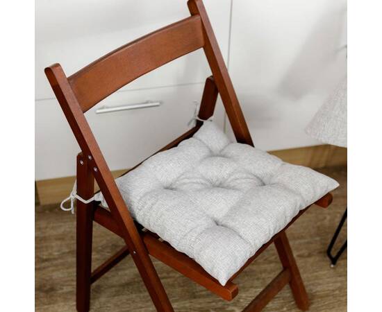 Подушка на стілець 40х40 Barcelona Gray Прованс (038765), Колір: сірий, Розмір: 40x40, зображення 2