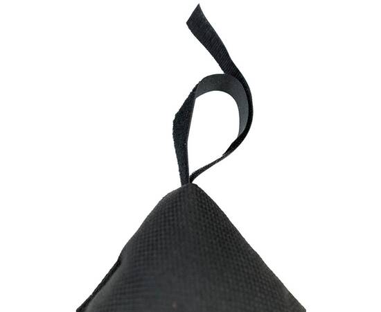 Подушка на стілець 40х40 LEON чорна на липучках Прованс (038419), Колір: чорний, Розмір: 40x40, зображення 2