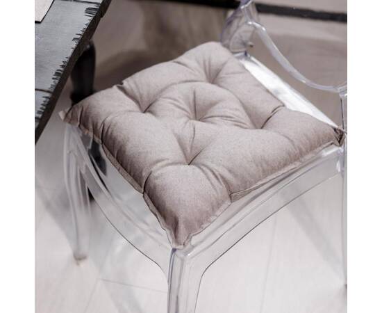 Подушка на стілець 40х40 RINO коричнева Прованс (038562), Колір: коричневий, Розмір: 40x40, зображення 3