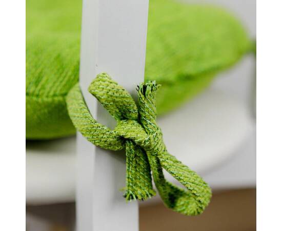 Подушка на стілець CHENILLA салатова D-40 Прованс (039026), Колір: салатовий, Розмір: Ø 40, зображення 2