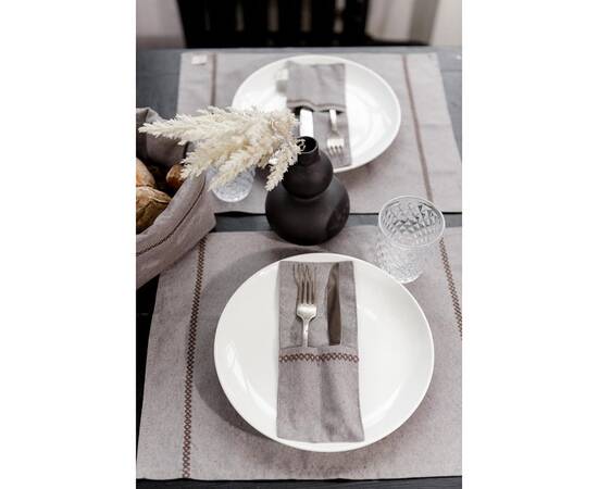 Салфетка 35х45 RINO Коричнева Прованс (038542), Тип: салфетки, Цвет: коричневый, Форма скатерти: прямоугольная, Размер: 35x45, изображение 3