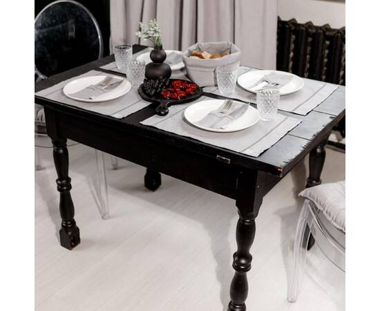 Салфетка 35х45 RINO Сіра Прованс (037227), Тип: салфетки, Цвет: серый, Форма скатерти: прямоугольная, Размер: 35x45, изображение 4