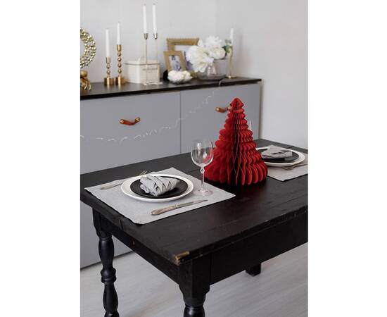 Салфетка 40х40 Перлина Silver Прованс (037584), Тип: салфетки, Цвет: серый, Форма скатерти: квадратная, Размер: 40x40, изображение 4