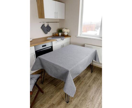 Скатертина 120х136 Barcelona Graphite Прованс (038660), Тип: скатертини, Основний колір: графітовий, Форма скатертини: прямокутна, Розмір: 120x136, зображення 2