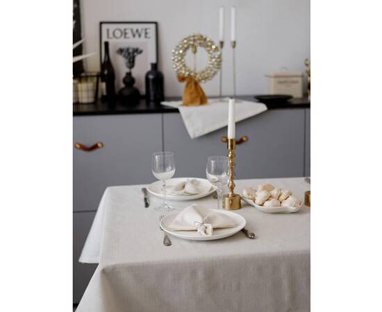 Скатерть 132х180 Перлина WhiteT Прованс (037596), Тип: скатерти, Цвет: белый, Форма скатерти: прямоугольная, Размер: 132x180, изображение 4