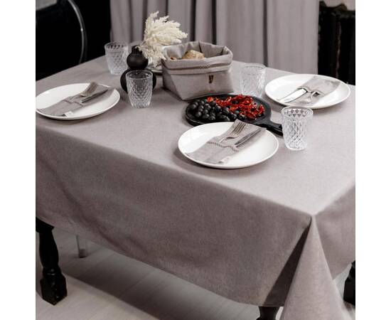 Скатерть 134х220 RINO Коричнева Прованс (038579), Тип: скатерти, Цвет: коричневый, Форма скатерти: прямоугольная, Размер: 134x220, изображение 3