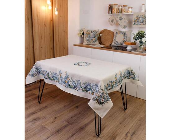 Скатертина 135х180 Primavera Прованс (039144), Тип: скатертини, Основний колір: бежевий, Форма скатертини: прямокутна, Розмір: 135x180, зображення 4