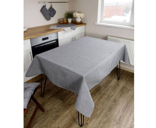 Скатертина 136х180 Barcelona Graphite Прованс (038666), Тип: скатертини, Основний колір: графітовий, Форма скатертини: прямокутна, Розмір: 136x180, зображення 2