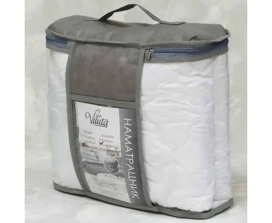 Наматрацник 200х120х25 мікрофібра Вілюта, Розмір: 120x200, Спосіб кріплення: гумка по периметру, зображення 3