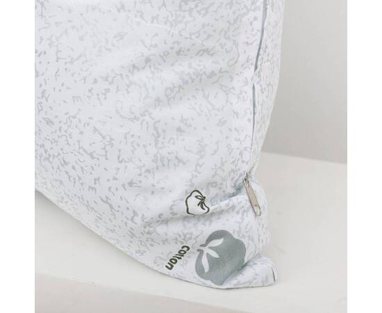 Подушка 50x70 мікрофібра бавовна Вілюта, Колір: білий, Розмір: 50x70, зображення 2