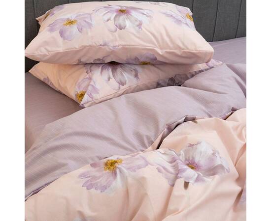 Постільна білизна 24275 ранфорс 200х220 з простирадлом на резинці 180х200 Вілюта, зображення 2