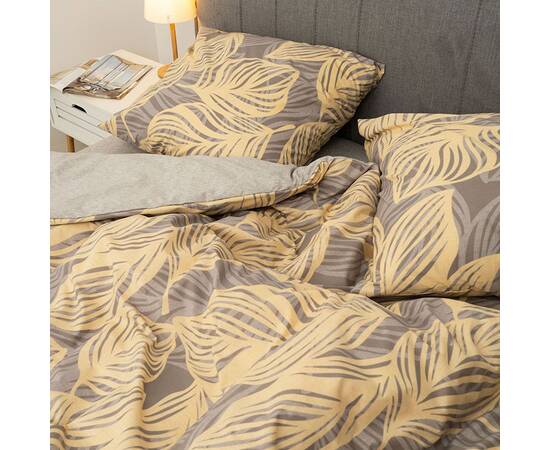 Постільна білизна 24306 ранфорс 175х210 Вілюта, Розмір: двоспальний 175х210, Основний колір: коричневий, зображення 2