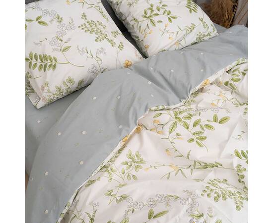 Постельное белье 24326 ранфорс 175х210 Вилюта, Размер: двуспальный 175х210, Основной цвет: зеленый, изображение 2