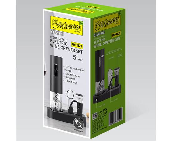 Набор аксессуаров для вина 5 пр.Maestro (MR1623), изображение 3