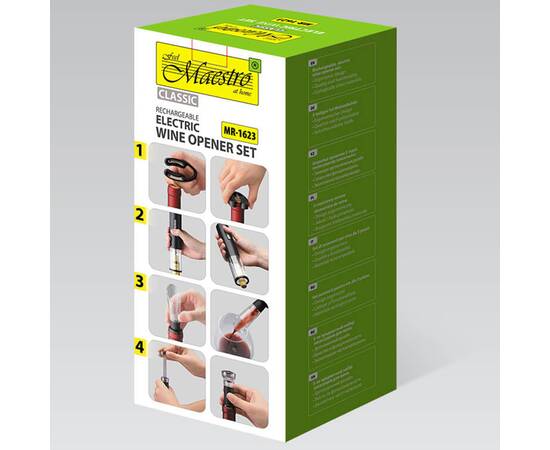 Набор аксессуаров для вина 5 пр.Maestro (MR1623), изображение 4